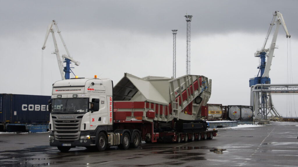 Перевезення негабаритних вантажів, вагою до 70 тонн