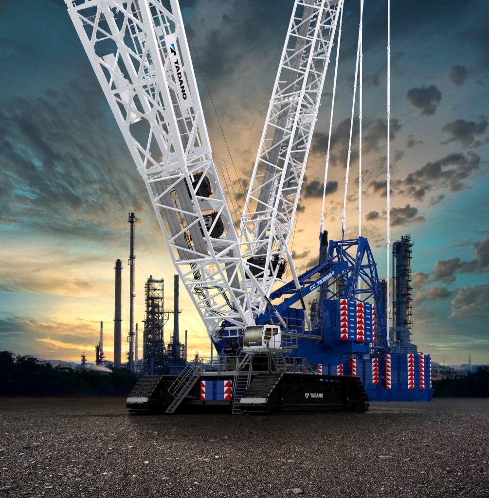 Гусеничні крани з гратчастою стрілою